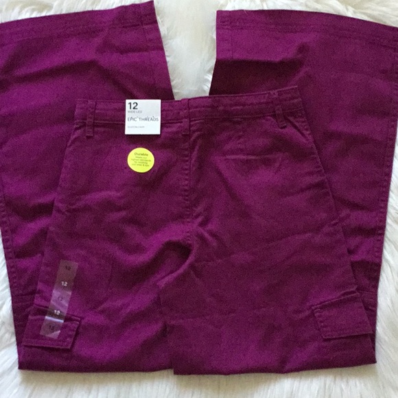 Epic Threads Wide Leg Cargo Pants - Picture 4 of 7